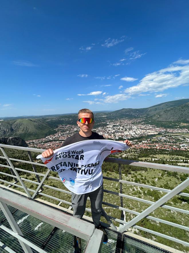 U sklopu Mostar Move Week-a organizirano je druženje i uspon planinarskom stazom na Forticu. - Park Fortica – prilika za razne aktivnosti u prirodi