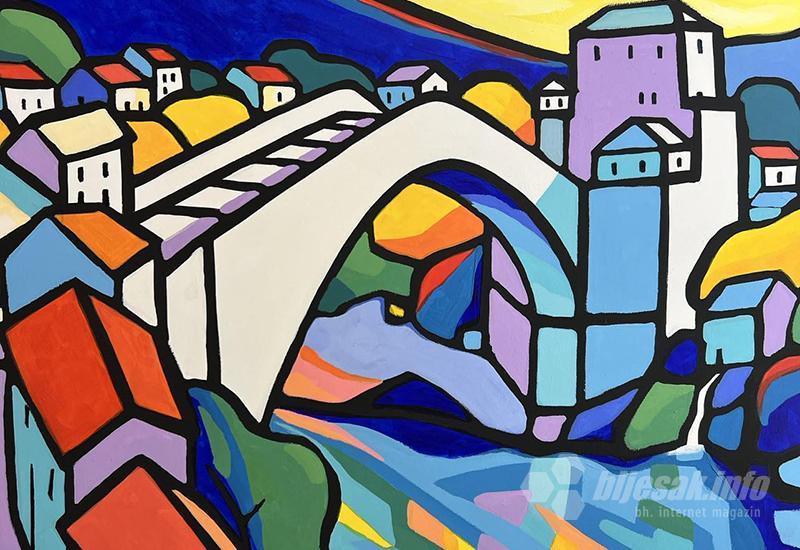 Sve boje jednog Mostara iz perspektive mladog mostarskog slikara - Upoznajte najšareniji atelje u Mostaru: Za sve je 