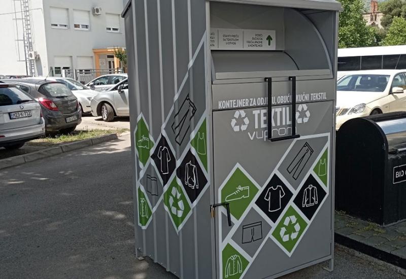 Reciklažni kontejneri za tekstil i obuću u na novim lokacijama
