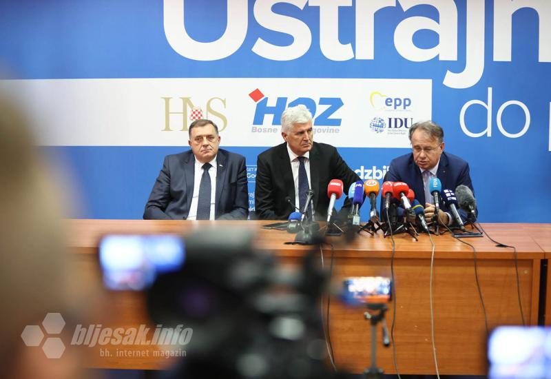 Dodik, Nikšić i Čović na panel diskusiji u Beču