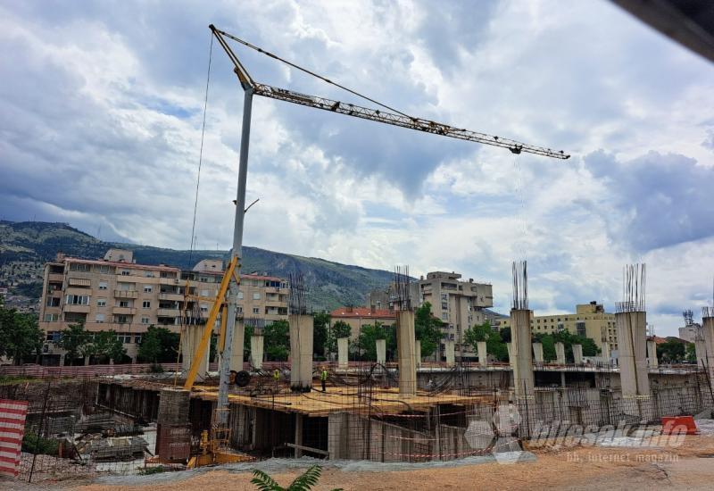 Sportska dvorana u Mostaru: Izvode se radovi na ploči