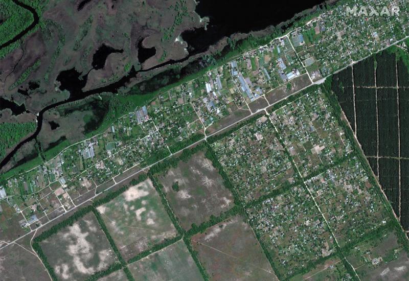 Objavljene nove satelitske snimke, grad je gotovo potpuno potopljen! 