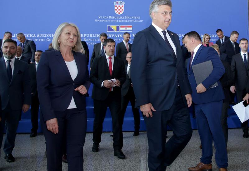 Borjana Krišto i Andrej Plenković - Plenković: Hrvatska vlada teži 