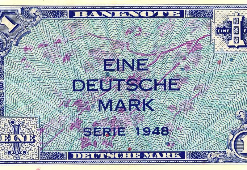 Prva serija njemačkih maraka (DM) - Dan kad je njemačka marka (DM) uvedena u zapadnu Njemačku