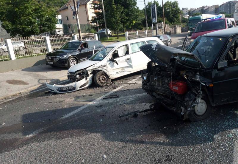 Prometna nesreća na ulazu u Mostar - 4 osobe ozlijeđene