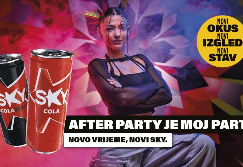 SKY Cola - Novi izgled, poboljšan okus  – novo vrijeme, novi sky