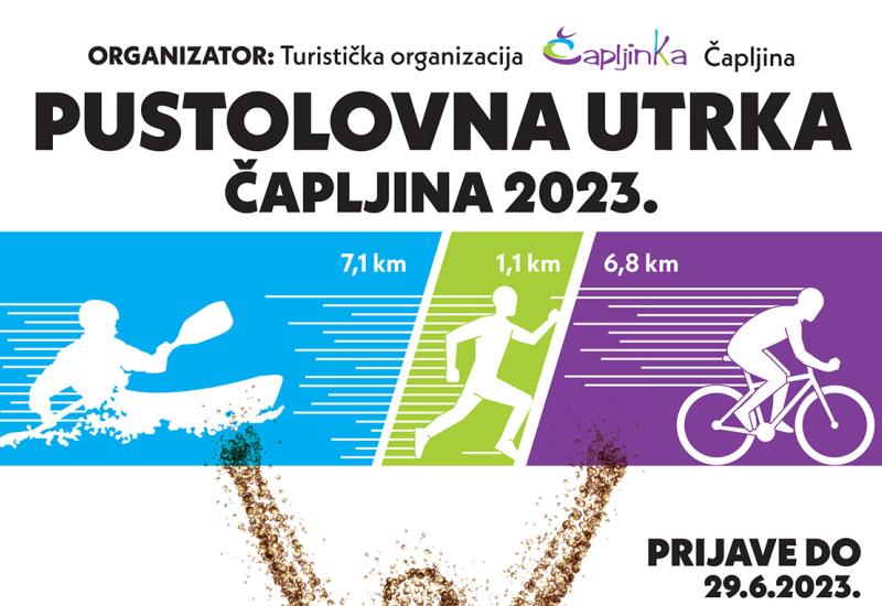 18. Pustolovna utrka Čapljina 2023. - 18. Pustolovna utrka Čapljina 2023.: Hercegovački triatlon koji ne smijete propustiti
