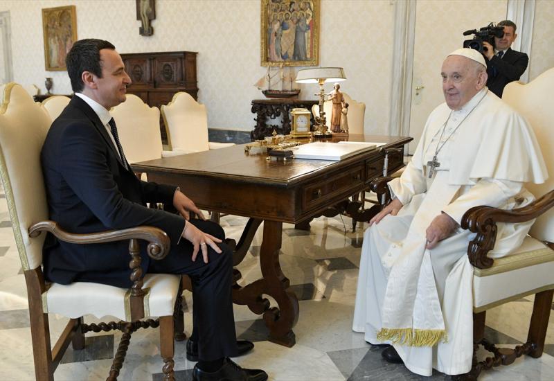 Kurti s papom Franjom u Vatikanu