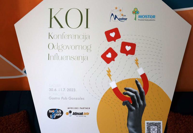 Konferencija odgovornog influensanja - Mostar: 2 dana bogatog sadržaja i brojna poznata imena
