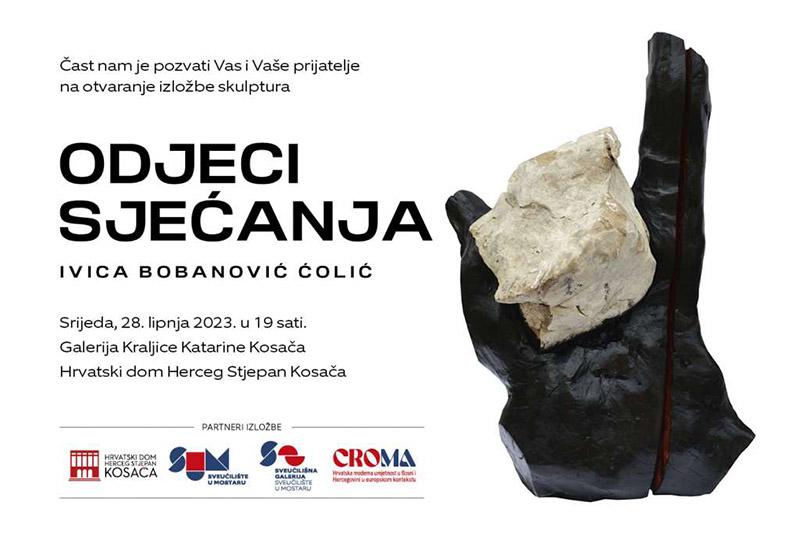 U Mostaru izložba skulptura autora Ivice Bobanovića-Ćolića