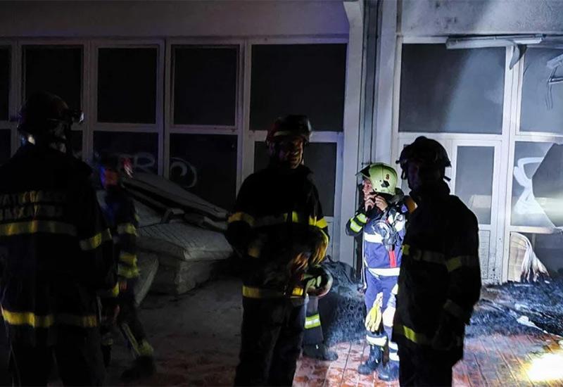Požar na hotelu Petra Ćorluke