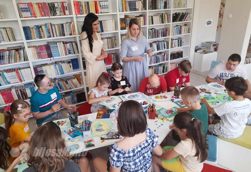 Započele Ljetne kreativne radionice u Narodnoj knjižnici HNŽ Mostar