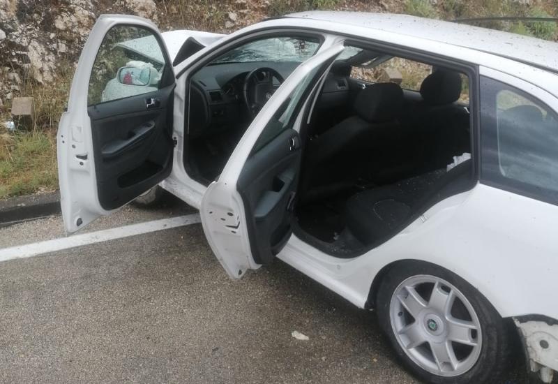 Mostar- Stolac: Prometna nesreća, jedna osoba lakše ozlijeđena