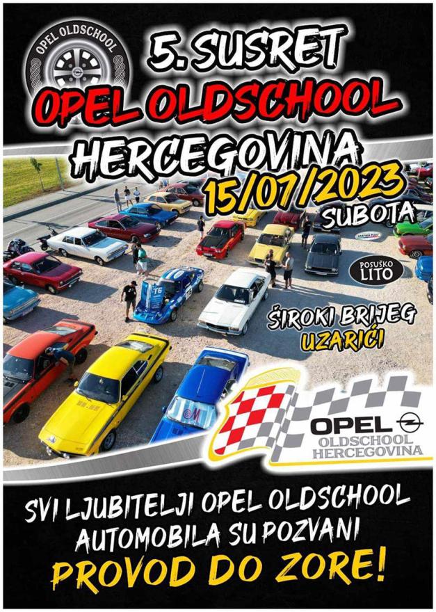 Peti susret Opel Oldschool Hercegovina - Ljubitelji Opela okupljaju se u Hercegovini i obećavaju provod do zore