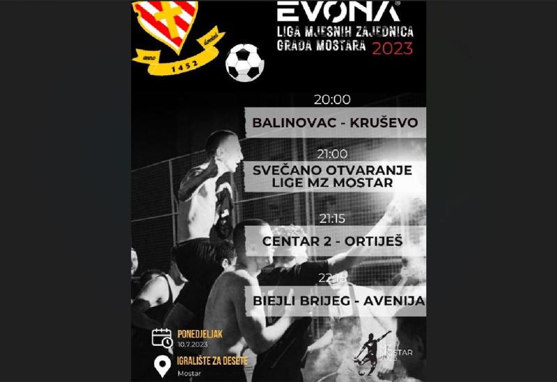 Večeras kreće novo izdanje EVONA Lige MZ Grada Mostara