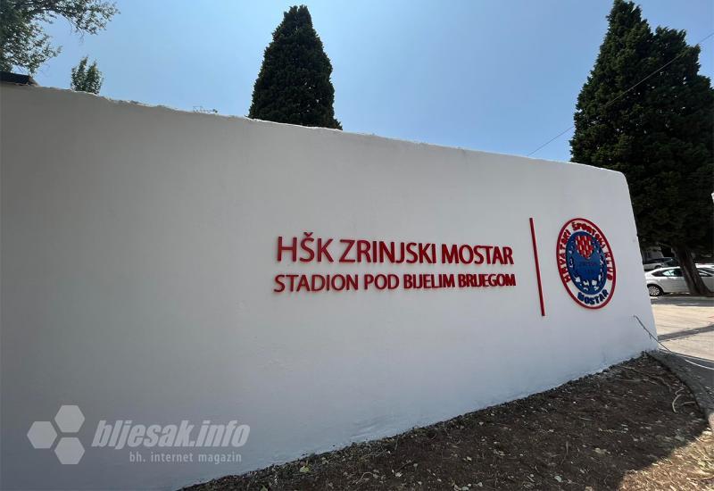 Šminka se stadion Zrinjskog - Šminka se stadion Zrinjskog: Slova zamijenila grafit na ulazu, na tribine stigli banneri