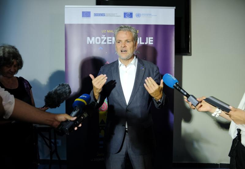 Šef Izaslanstva Europske unije u BiH i specijalni predstavnik EU u BiH Johann Sattler - VIDEO |  Frustracija kao pokretač za promjene u BiH