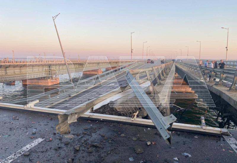 Izvanredna situacija na Krimu: Most oštećen u nekoliko eksplozija