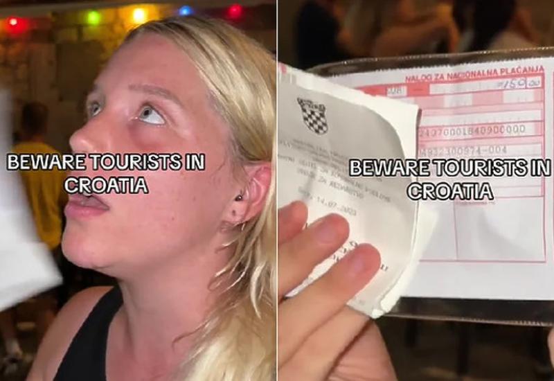 Poslala je i poruku preko TikToka - Turistkinja platila kaznu od 150 eura u Splitu zbog opijanja na javnom mjestu