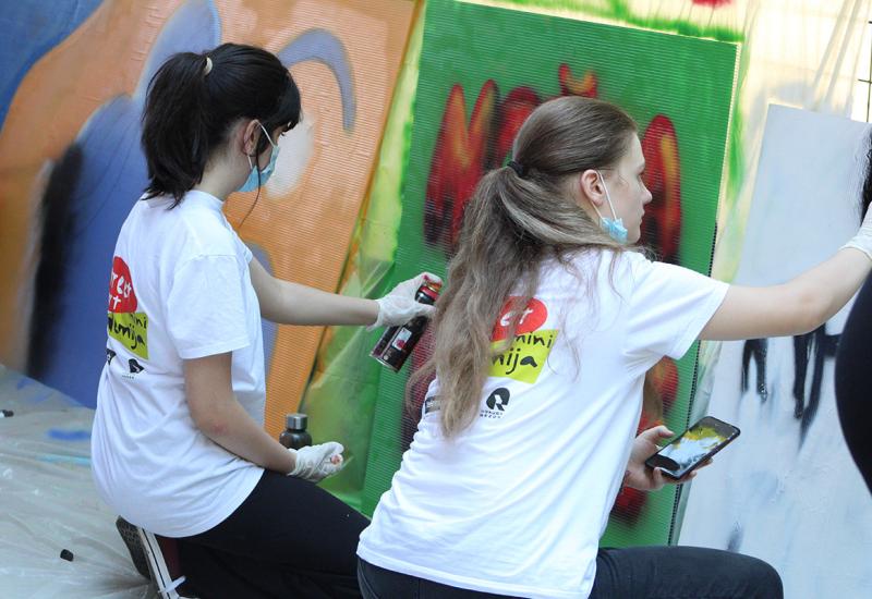 Umjetnost na djelu - Uspješno završena Street Arts Mini Akademija u Mostaru