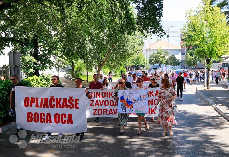 Zdravstveni djelatnici HNŽ-a kreću u štrajk