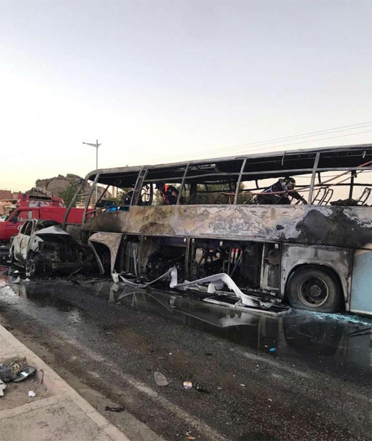 Posljednice prometne nesreće | Foto: algerian civil protection/Facebook - Najmanje 34 osobe poginule u prometnoj nesreći