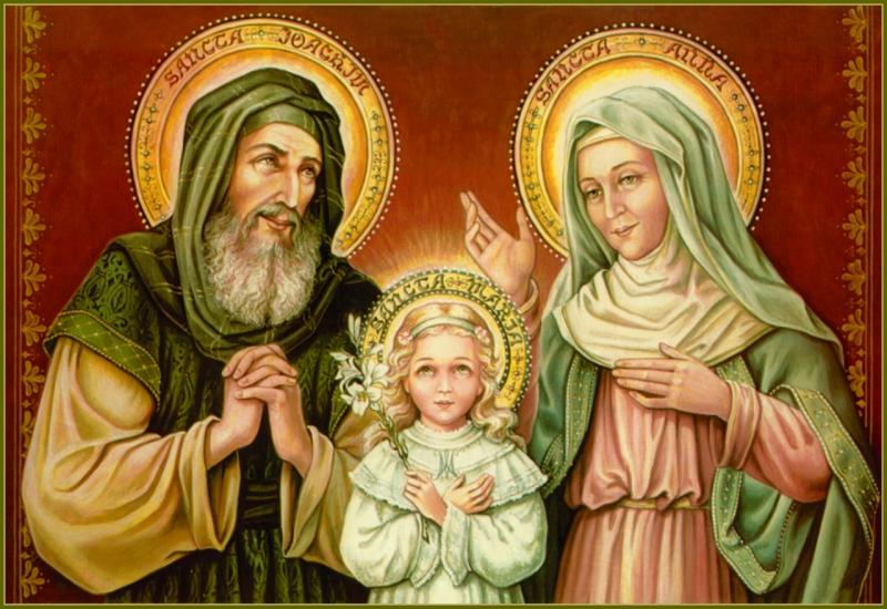 Blagdan je sv. Ane i Joakima, roditelja Blažene Djevice Marije