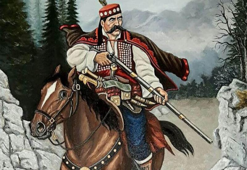 Vuk Mandušić, ilustracija, slika Bojana Barbeka - Prije 375 godina u borbi protiv Osmanlija poginuo Vuk Mandušić
