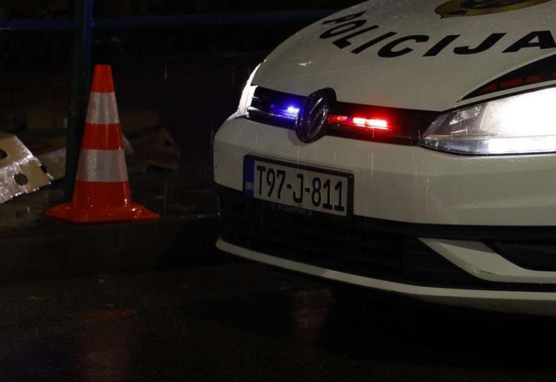 Prometna u Stocu - Udario automobil koji je stao zbog sudara u kome je ozlijeđen djelatnik 'Cesta Mostar'
