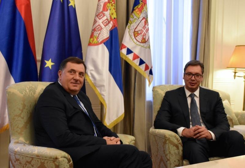 Vučić nakon razgovora s Dodikom: Kod nas su sve osobe iz RS-a pod američkim sankcijama dobrodošle