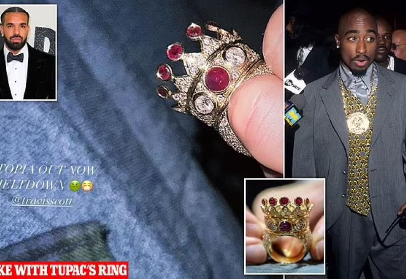 Slavni reper kupio Tupacov prsten na aukciji - Slavni reper kupio Tupacov prsten na aukciji