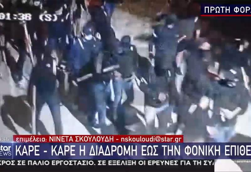 VIDEO | Grci: Hrvatski "odred smrti" pratili su policajci, a ovako se kretao
