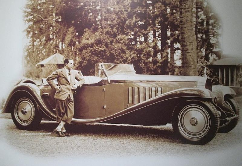Jean Bugatti uz Bugatti Royale Type 41 Roadster (1927. – 1933.) - Slavni dizajner bez kojeg danas možda ne bi bilo ni tvrtke Bugatti Rimac