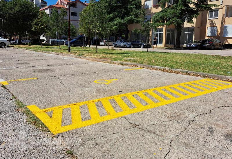 Mostar: 'Zagrebačka' dobila parking mjesta za invalide