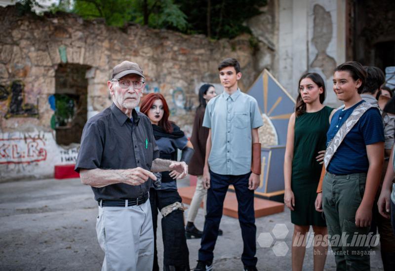 Proba uoči mostarske izvedbe predstave  - Shakespeare u Mostaru: To je kao proba za život