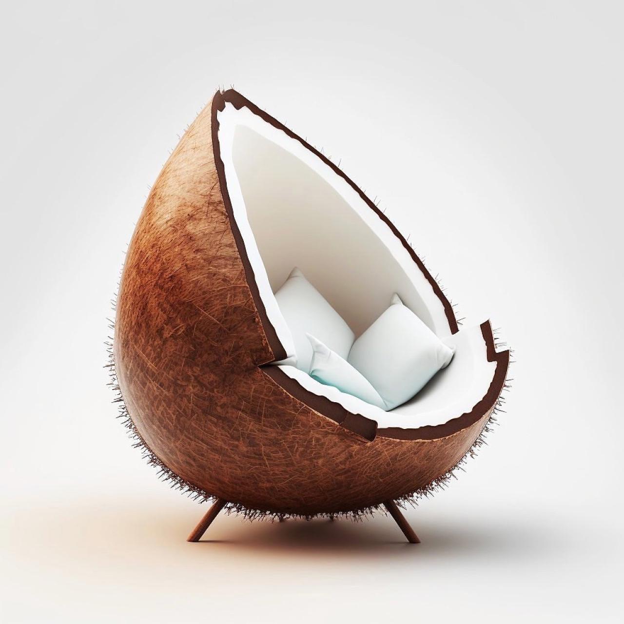 Kokos fotelja - Ljeto u stanu tijekom cijele godine - kokos fotelje osvojile su društvene mreže 