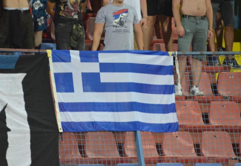 Grčka zastava osvanula na stadionu u Banja Luci
