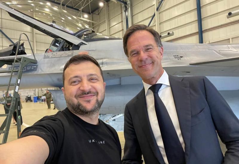 NIzozemska i Danska će Ukrajini dati borbene avione F-16