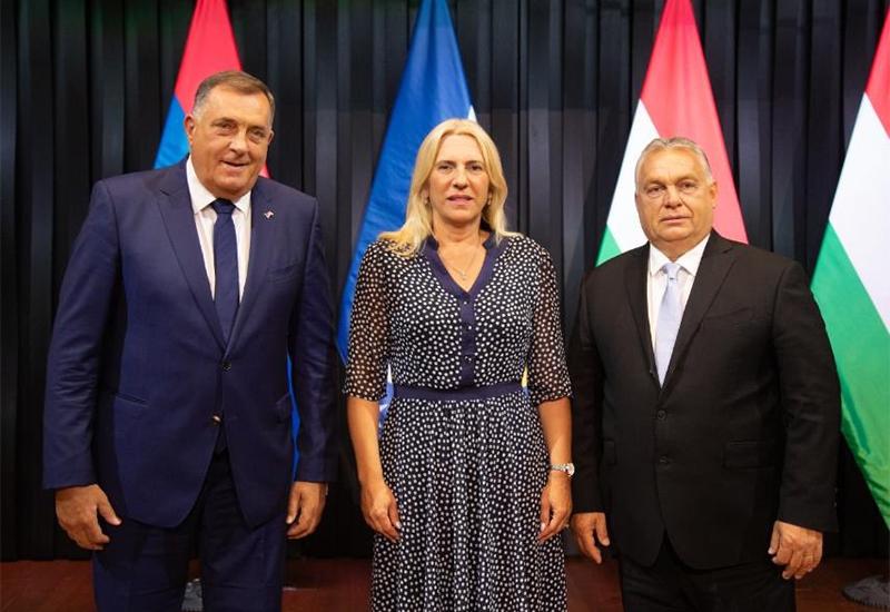 Dodik, Cvijanović i Orban - Dodik mijenja njemačke za mađarske milijune