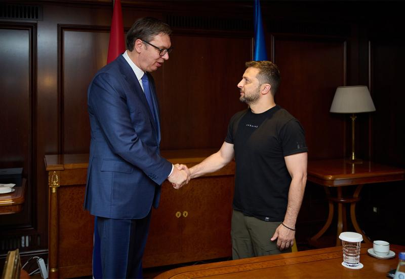 Sastali se Vučić i Zelenski: "Dobar i otvoren razgovor"