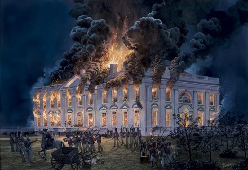 Dan kad su spaljeni Washington i Bijela kuća – američka vlada natjerana u bijeg