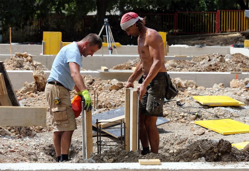 Velike vrućine u Švicarskoj: Ograničen rad na gradilištima