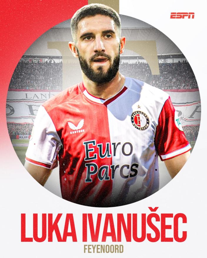 Luka Ivanušec - VIDEO | Feyenoord predstavio Ivanušeca 