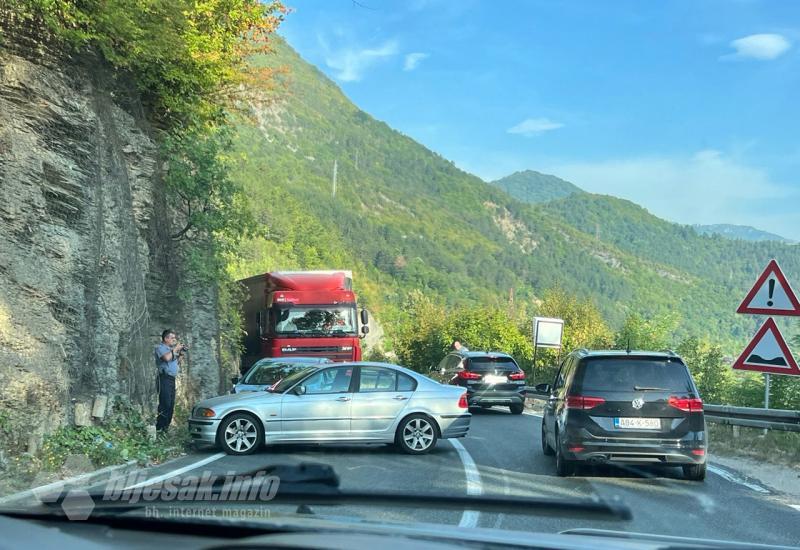 Jablanica: Prometna nesreća izazvala zastoje