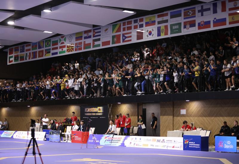 Drugi dan Svjetskog taekwondo prvenstva - Taekwondo prvenstvo u Sarajevu - Kazahstan dominira