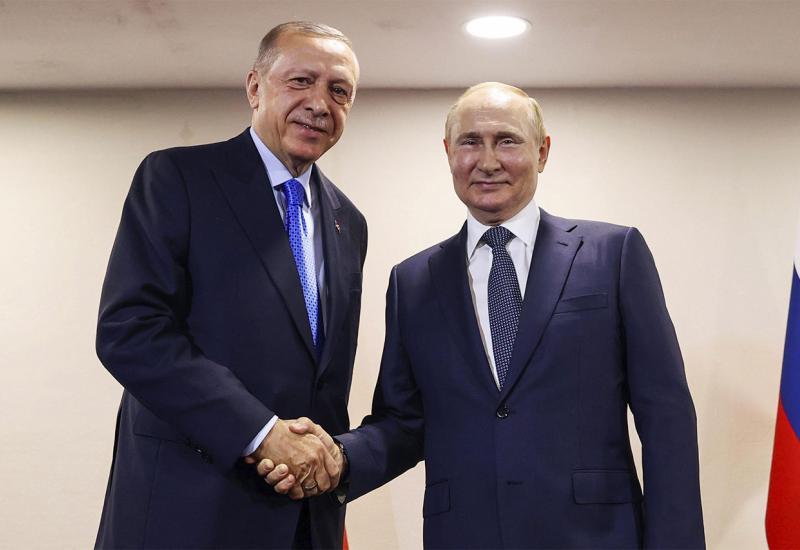 Erdogan: Putin na strani okončanja rata