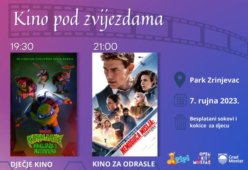 Besplatno kino na otvorenom u Mostaru