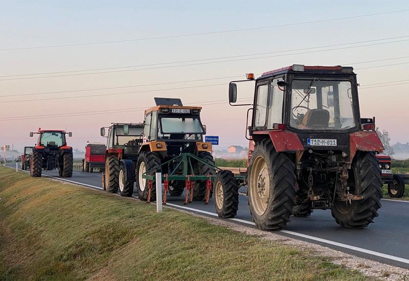 Poljoprivrednici jutro dočekali na cesti: Najavljena blokada granice