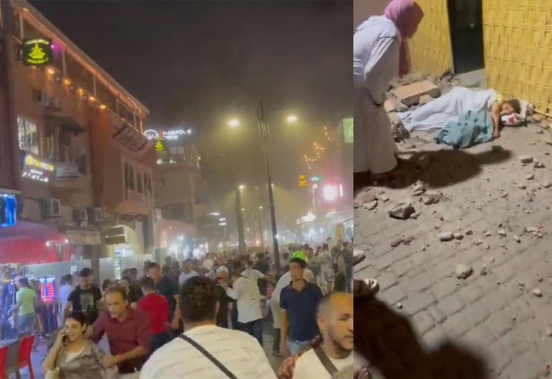 Razoran potres pogodio Maroko