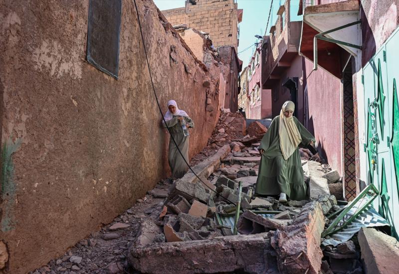 Ovako snažan potres Maroko dugo nije vidio - Broj poginulih u potresu u Maroku povećan na 2.122